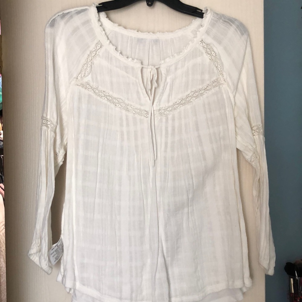 White Vintage America Blouse